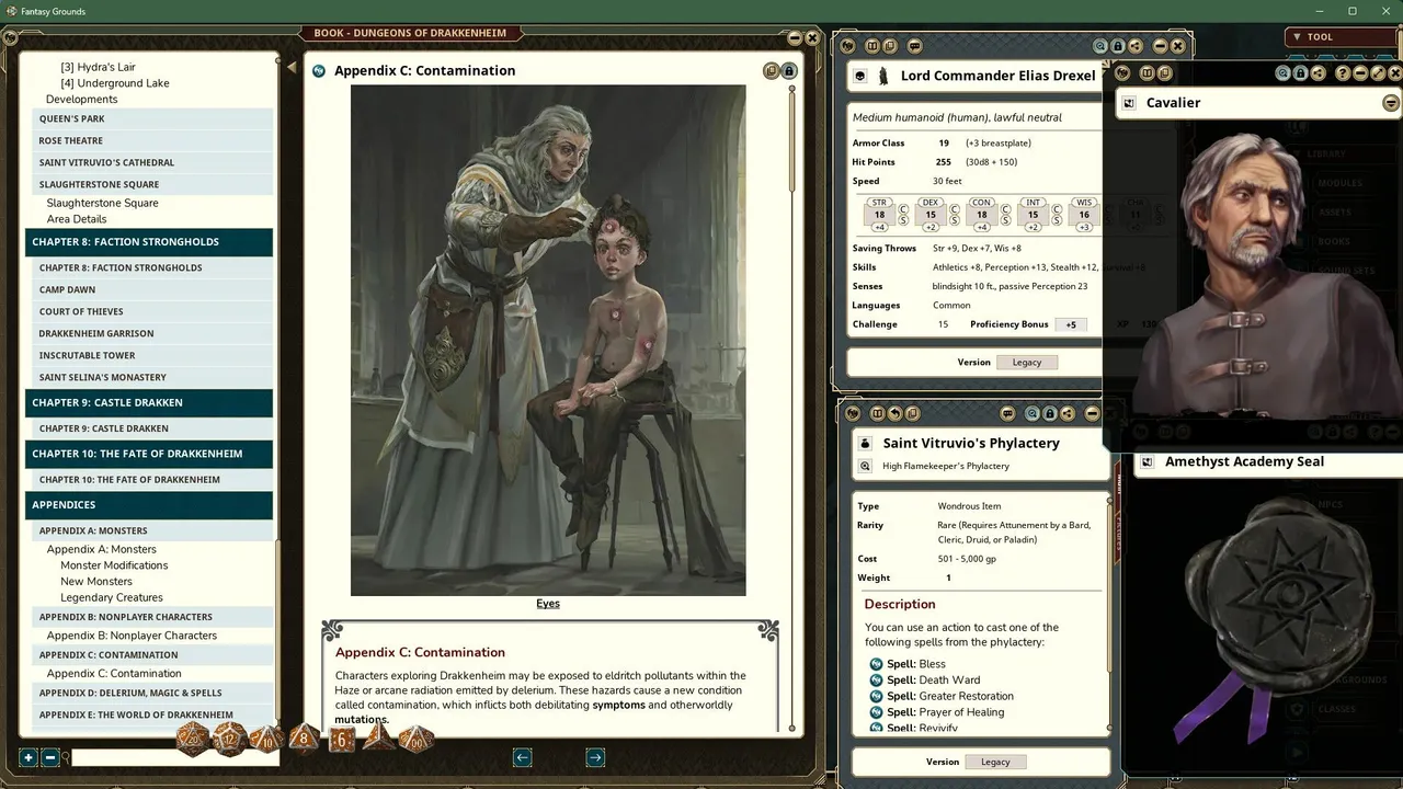 Fantasy Grounds - Dungeons of Drakkenheim Screenshot 0