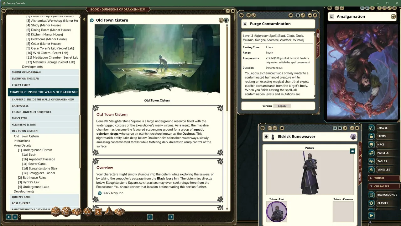 Fantasy Grounds - Dungeons of Drakkenheim Screenshot 2