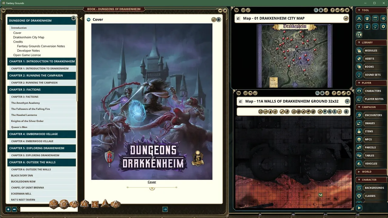 Fantasy Grounds - Dungeons of Drakkenheim Screenshot 3