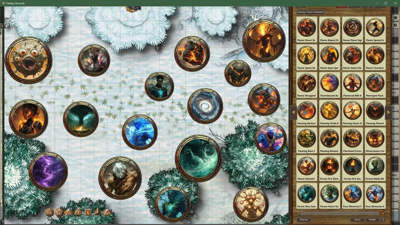 Fantasy Grounds - Fantasy Token Collection - Elemental 01 Screenshot 4
