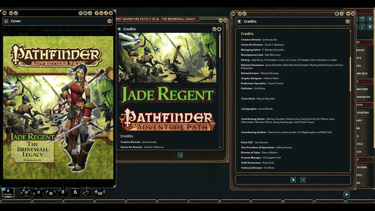 Fantasy Grounds - Pathfinder RPG - Jade Regent Adventure Path (1 of 6) - The Brinewall Legacy Screenshot 0