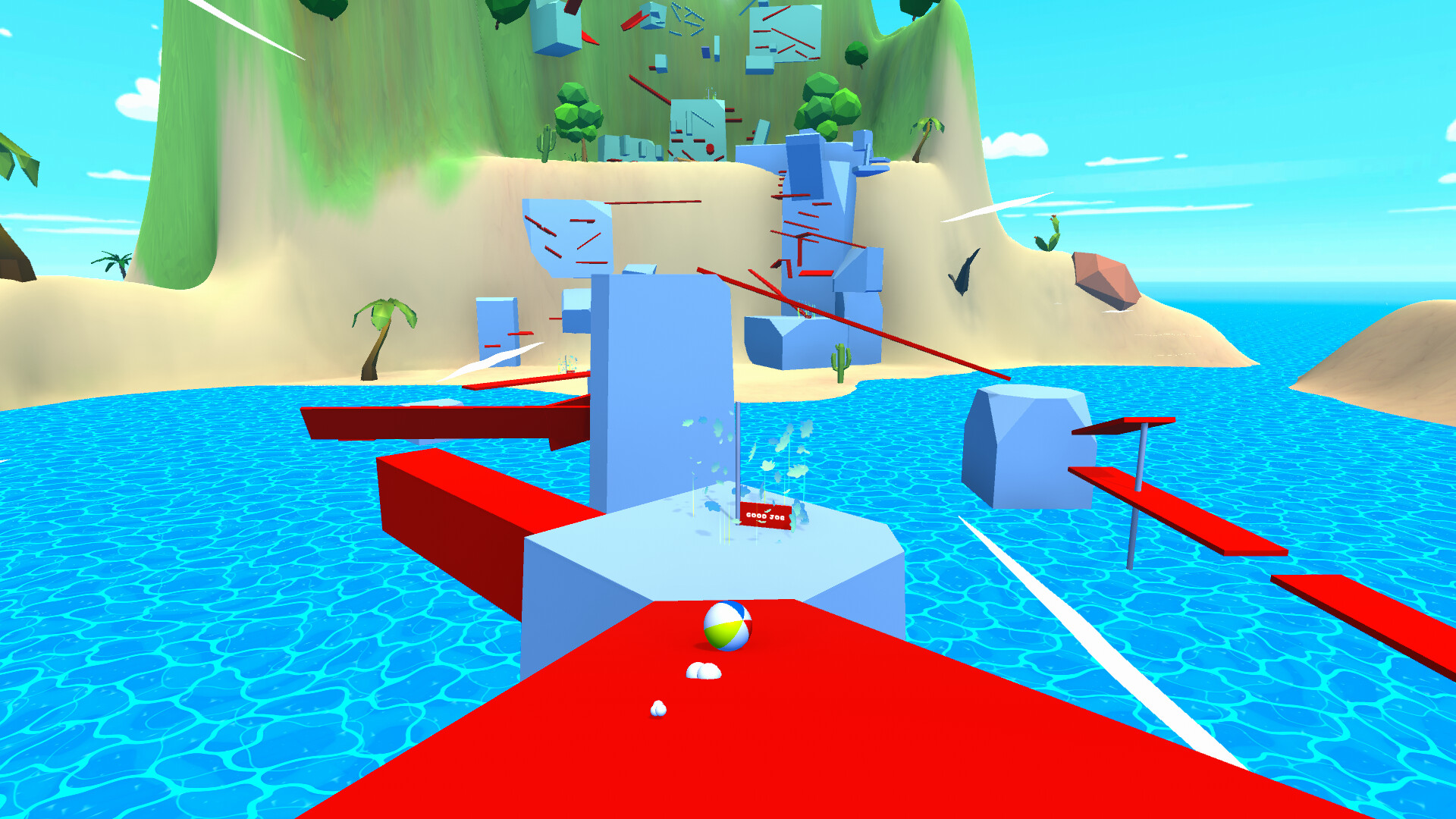Beach Ball Bounce Back Screenshot 0