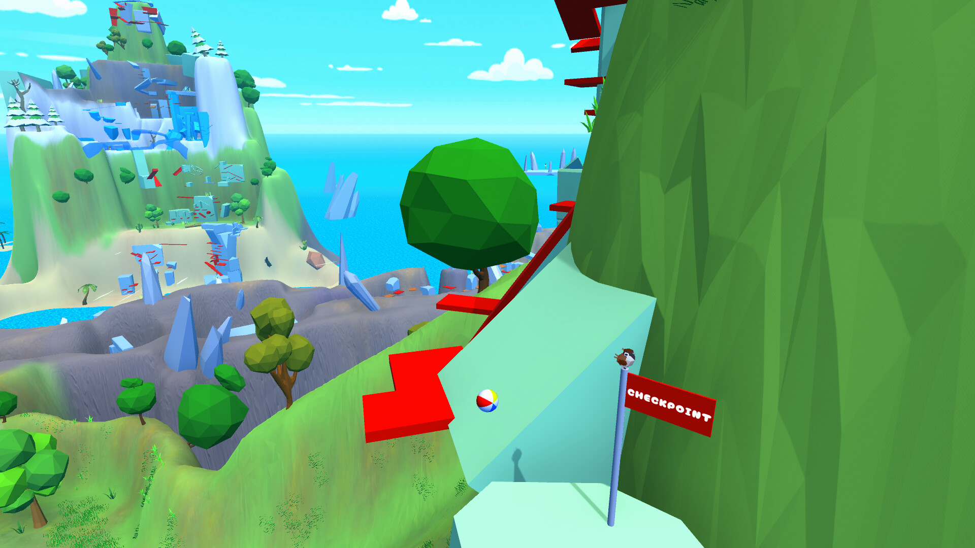 Beach Ball Bounce Back Screenshot 1