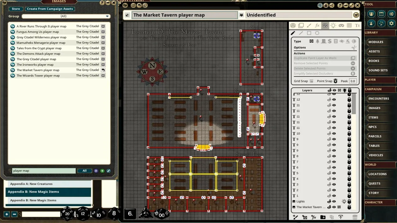 Fantasy Grounds - The Grey Citadel Screenshot 4