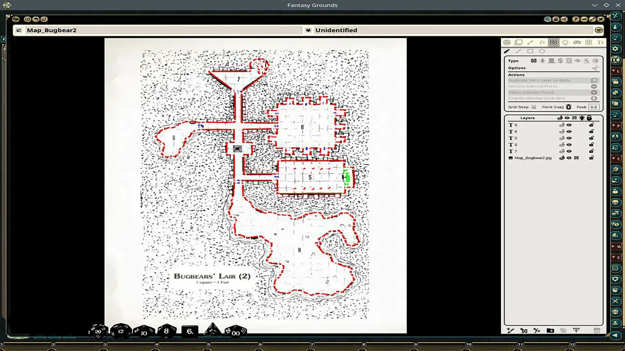 Fantasy Grounds - VTT Map Pack: The Lost Crypt Screenshot 1