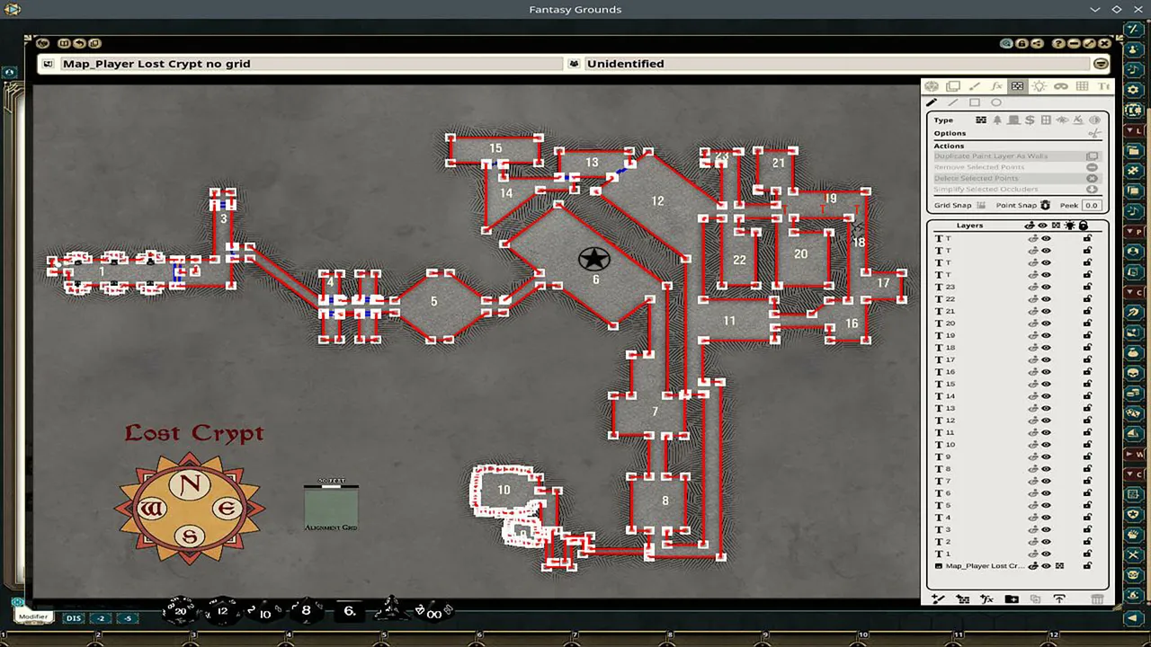 Fantasy Grounds - VTT Map Pack: The Lost Crypt Screenshot 4
