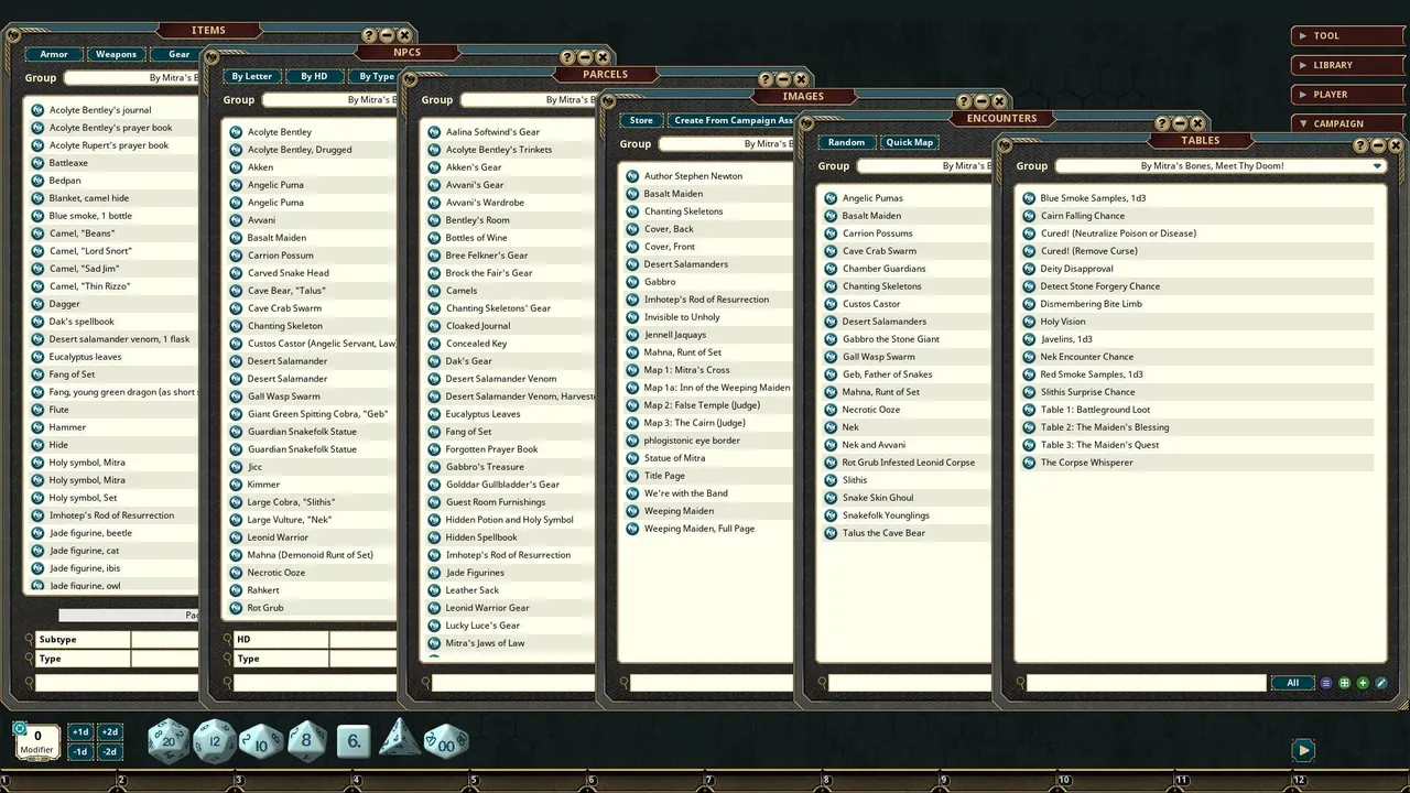 Fantasy Grounds - Dungeon Crawl Classics - By Mitra's Bones, Meet Thy Doom! Screenshot 4