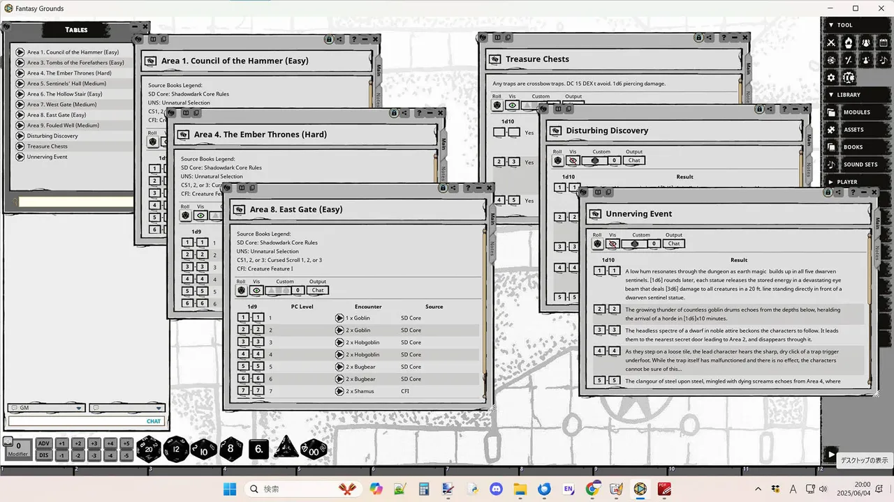 Fantasy Grounds - Dwimmerdark Hall for Shadowdark RPG Screenshot 0
