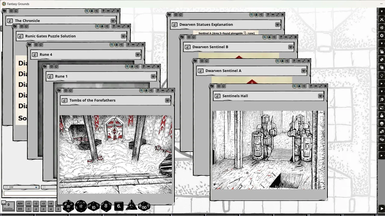 Fantasy Grounds - Dwimmerdark Hall for Shadowdark RPG Screenshot 5