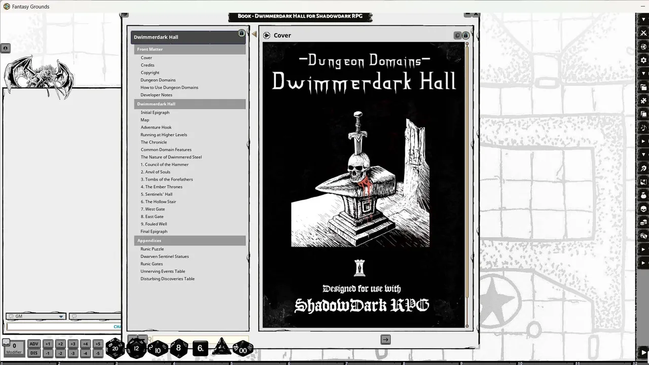 Fantasy Grounds - Dwimmerdark Hall for Shadowdark RPG Screenshot 2
