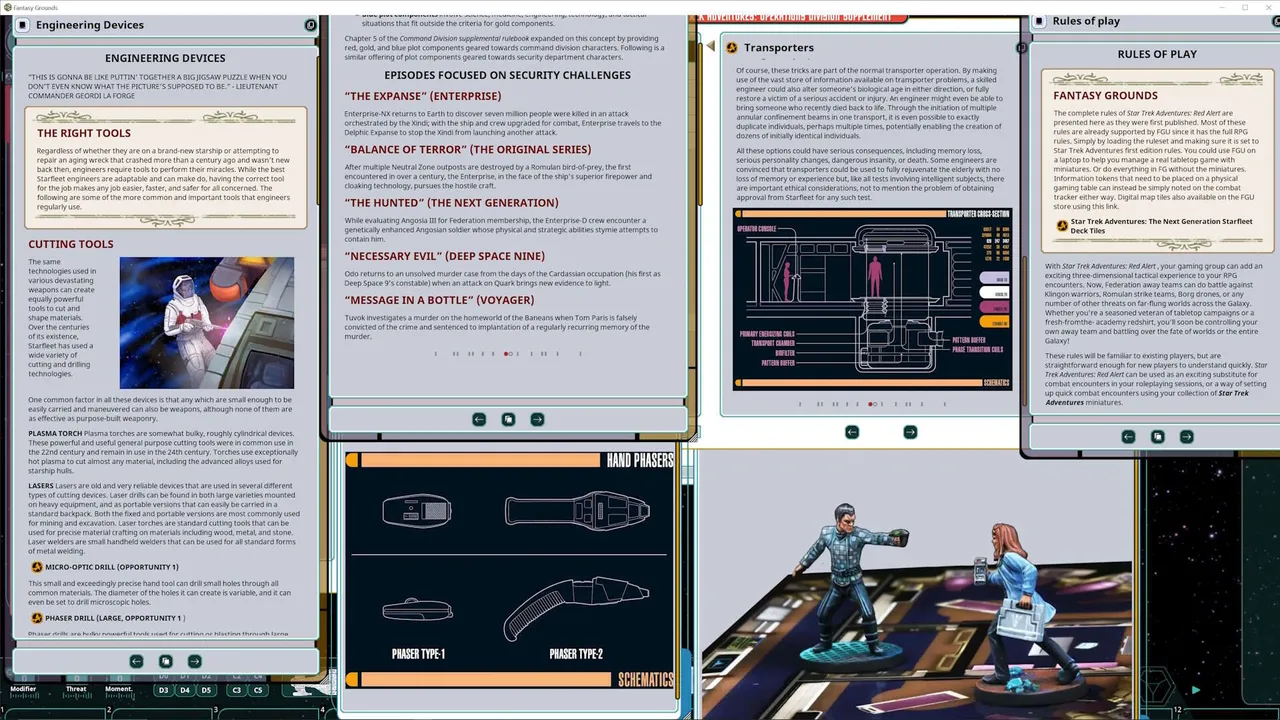 Fantasy Grounds - Star Trek Adventures: The Operations Division Supplemental Rulebook Screenshot 3