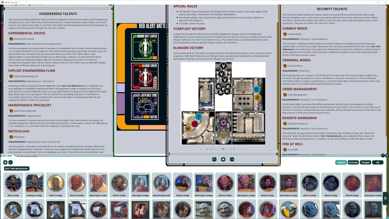 Fantasy Grounds - Star Trek Adventures: The Operations Division Supplemental Rulebook Screenshot 2