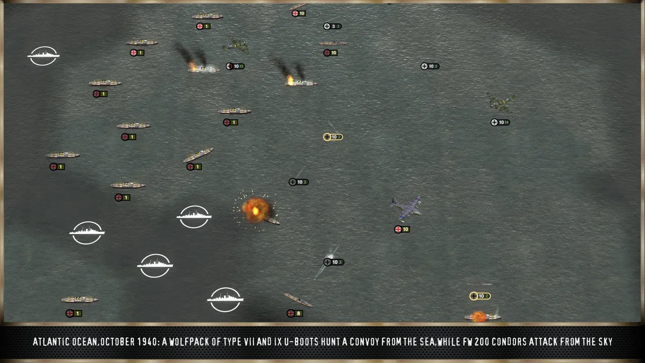 Order of Battle: Kriegsmarine Screenshot 1