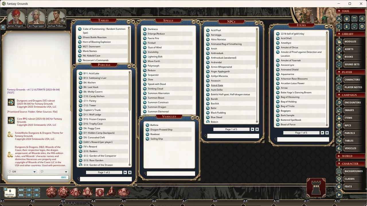 Fantasy Grounds - Dungeons & Dragons Dragon Delves Screenshot 4