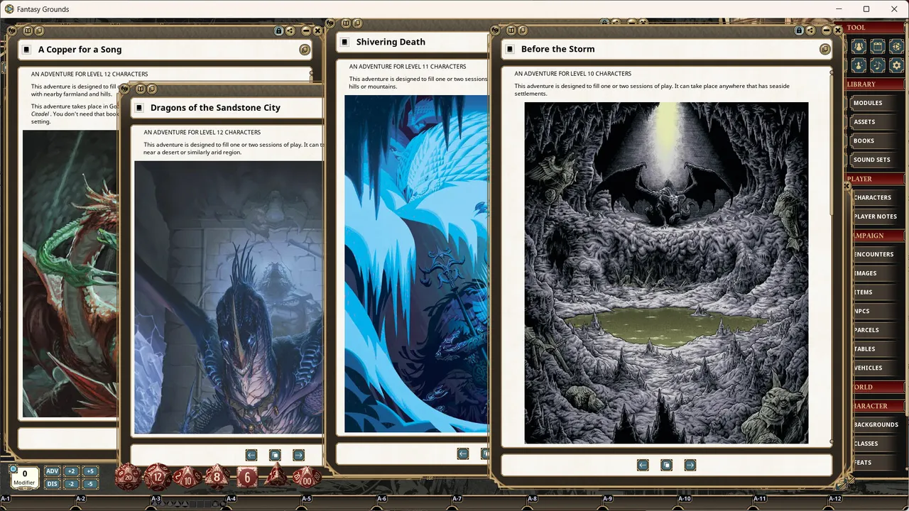Fantasy Grounds - Dungeons & Dragons Dragon Delves Screenshot 3