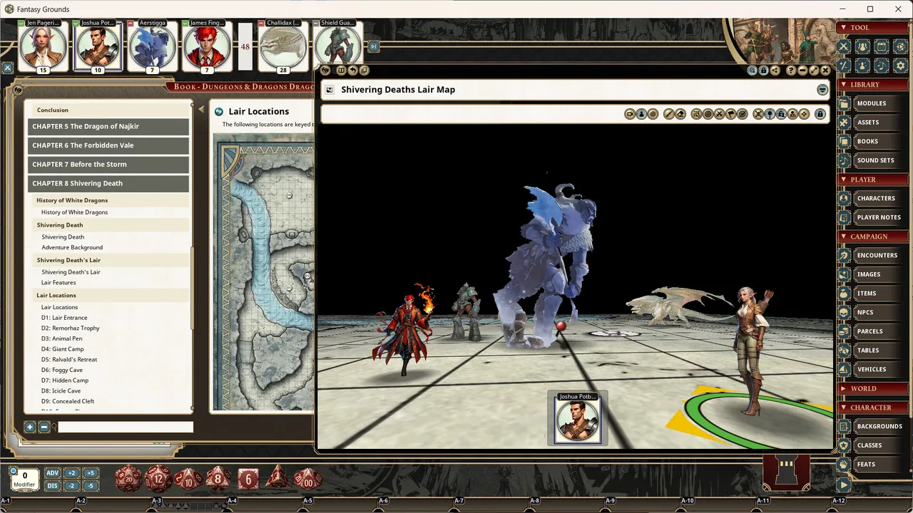 Fantasy Grounds - Dungeons & Dragons Dragon Delves Screenshot 2