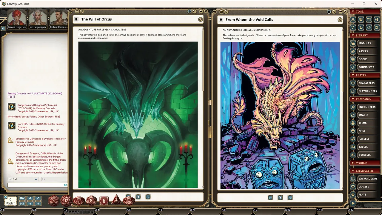 Fantasy Grounds - Dungeons & Dragons Dragon Delves Screenshot 0