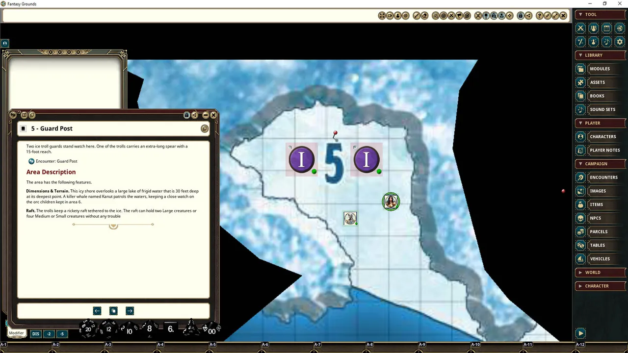 Fantasy Grounds - The Frozen Maw Screenshot 4