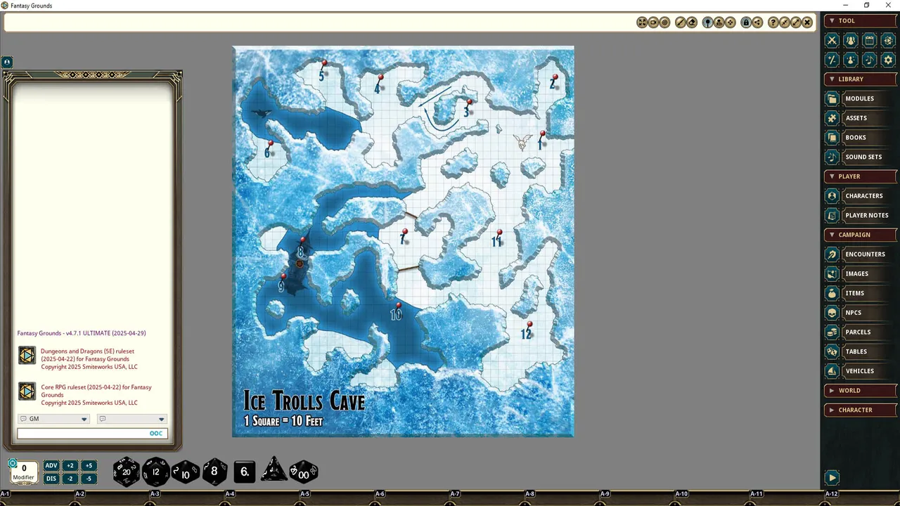 Fantasy Grounds - The Frozen Maw Screenshot 0
