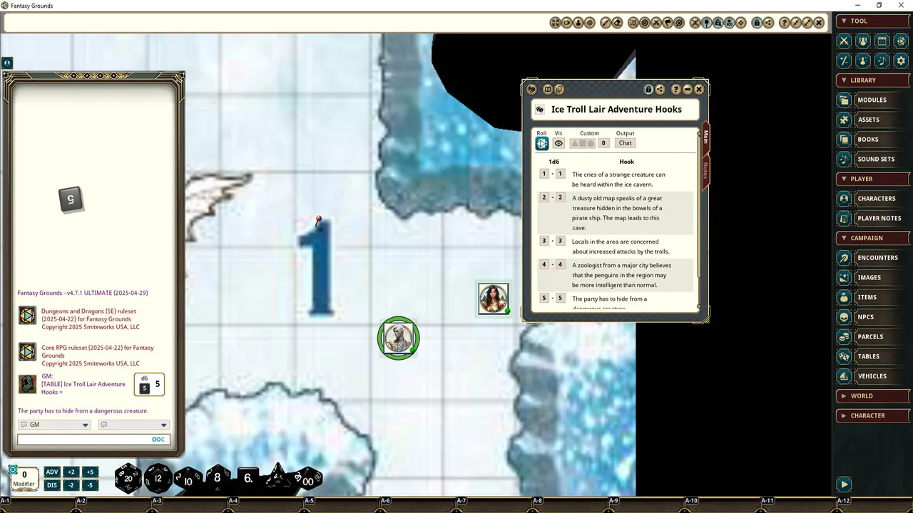Fantasy Grounds - The Frozen Maw Screenshot 2