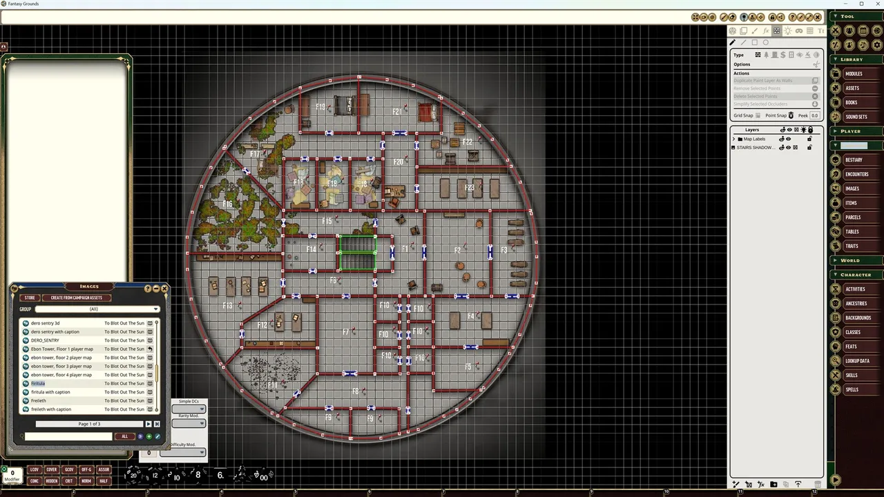 Fantasy Grounds - Pathfinder 2 RPG - Pathfinder Adventure Path #215: To Blot Out the Sun (Shades of Blood 3 of 3) Screenshot 2