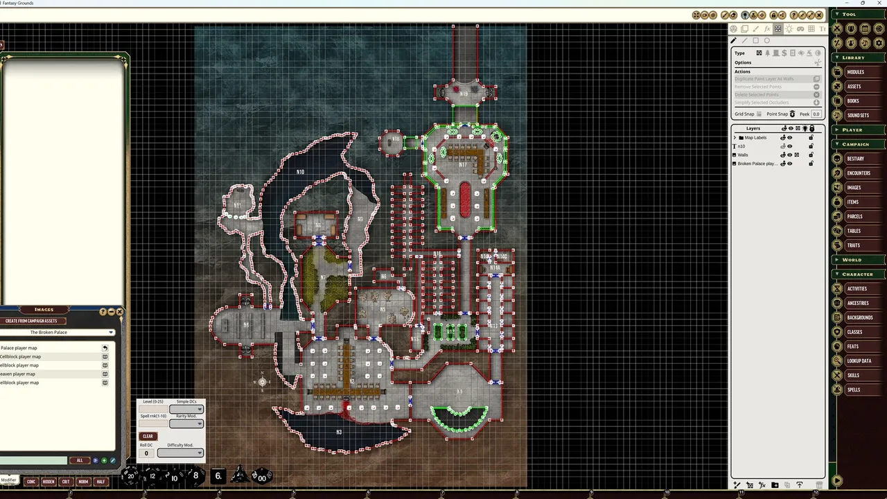 Fantasy Grounds - Pathfinder 2 RPG - Shades of Blood Adventure Path: The Broken Palace (2 of 3) Screenshot 4