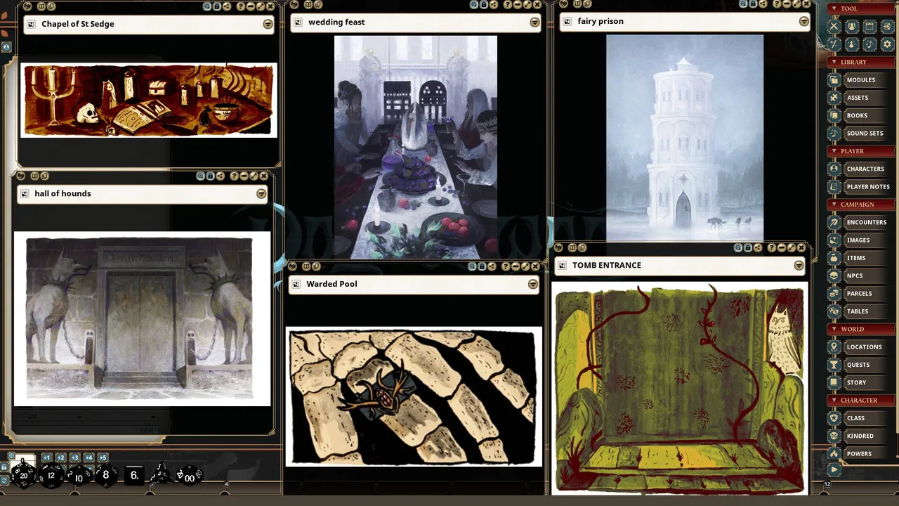 Fantasy Grounds - Dolmenwood - Winter's Daughter Screenshot 2
