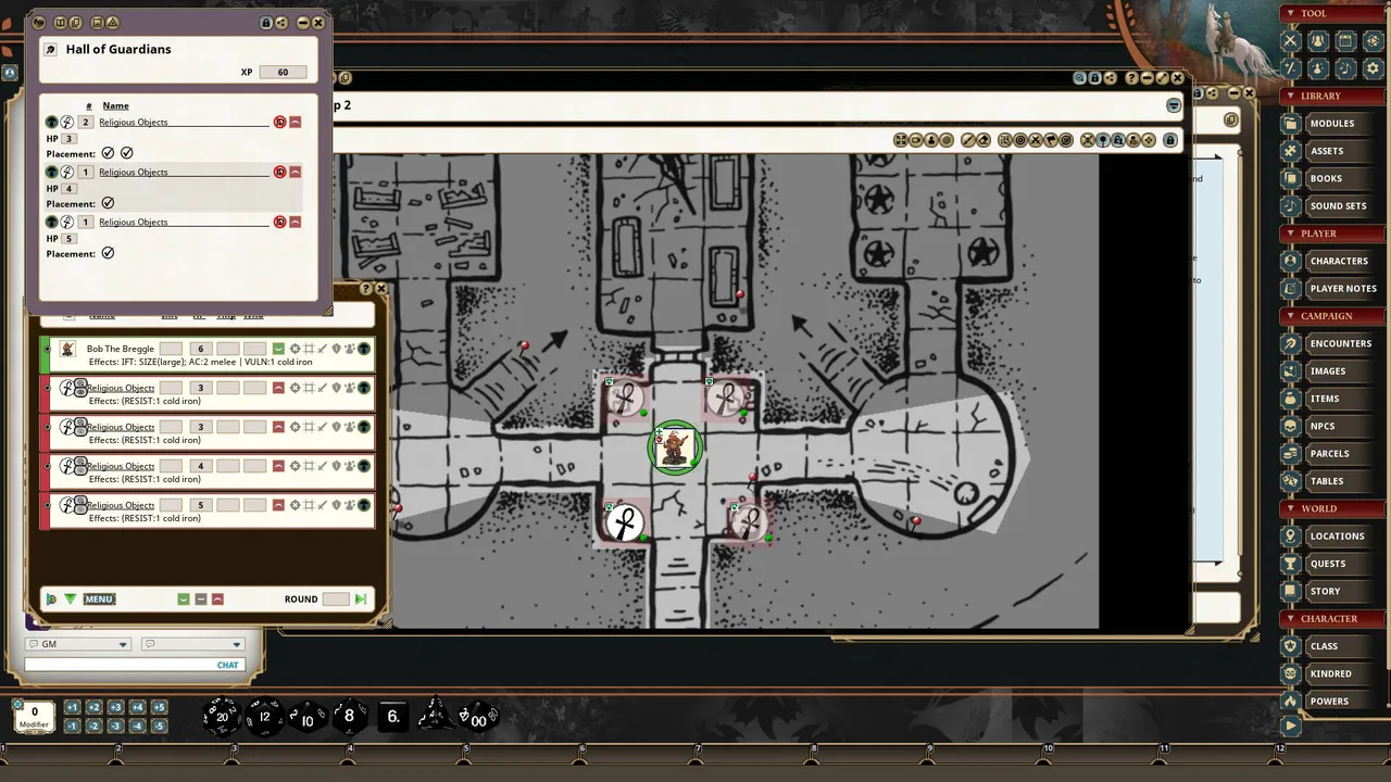 Fantasy Grounds - Dolmenwood - Winter's Daughter Screenshot 3