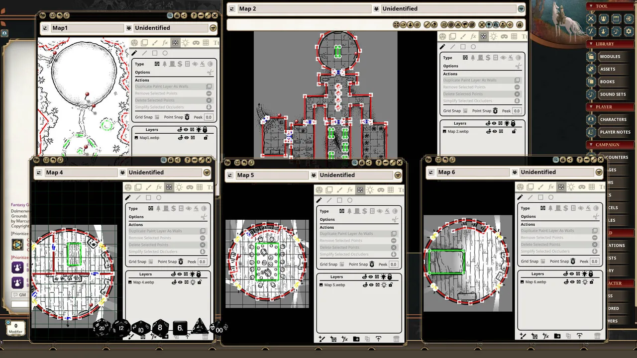 Fantasy Grounds - Dolmenwood - Winter's Daughter Screenshot 4