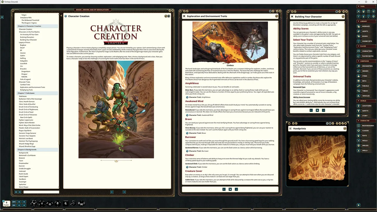 Fantasy Grounds - Arora: Age of Desolation Screenshot 6