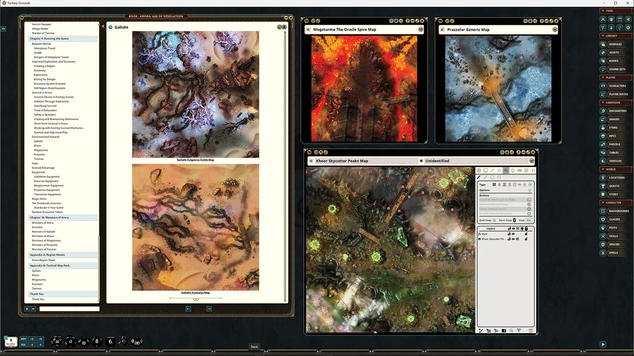 Fantasy Grounds - Arora: Age of Desolation Screenshot 3