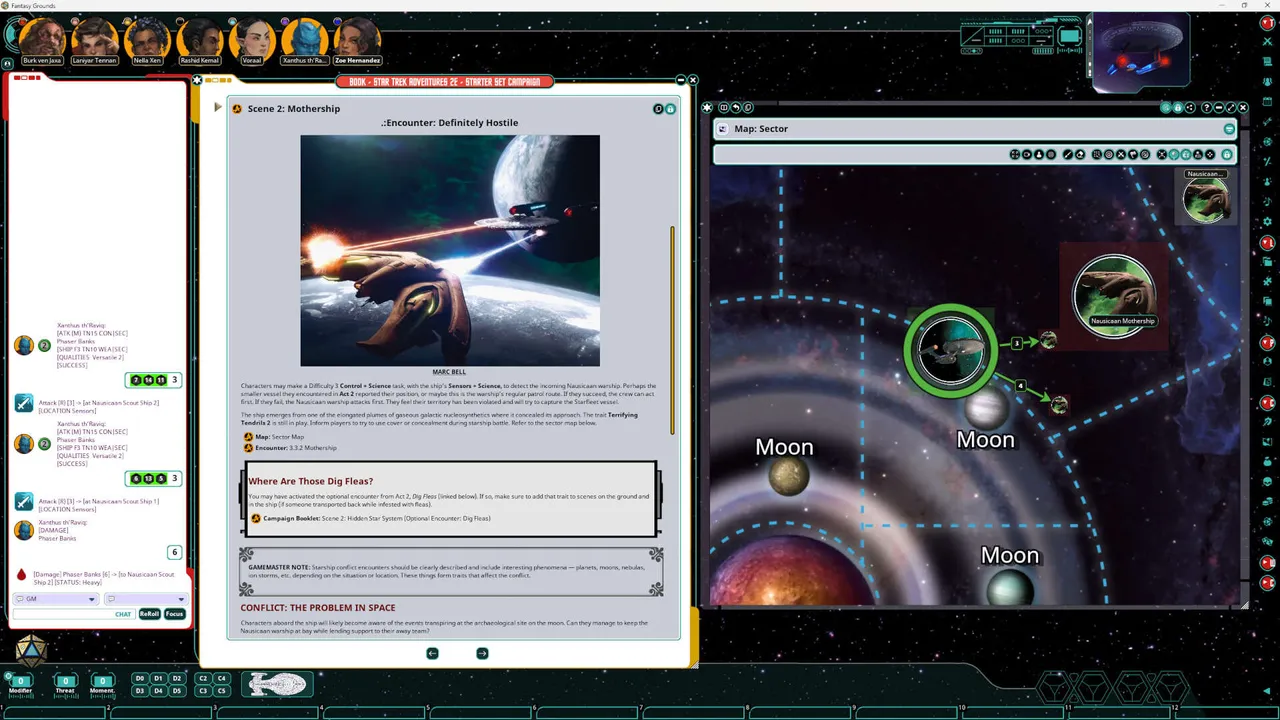 Fantasy Grounds - Star Trek Adventures - The Roleplaying Game - Second Edition Starter Set Screenshot 4