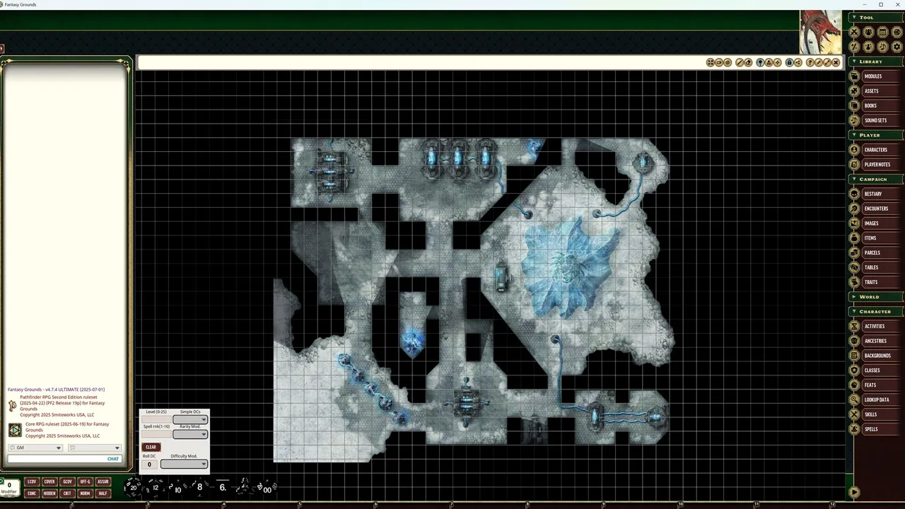 Fantasy Grounds - Pathfinder RPG - Flip-Mat: Alien Ruins Screenshot 0