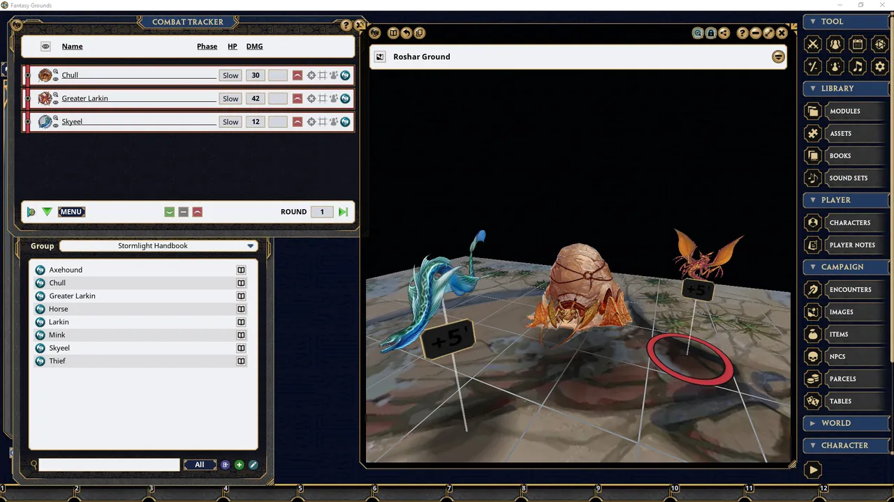 Fantasy Grounds - Stormlight Handbook Screenshot 0