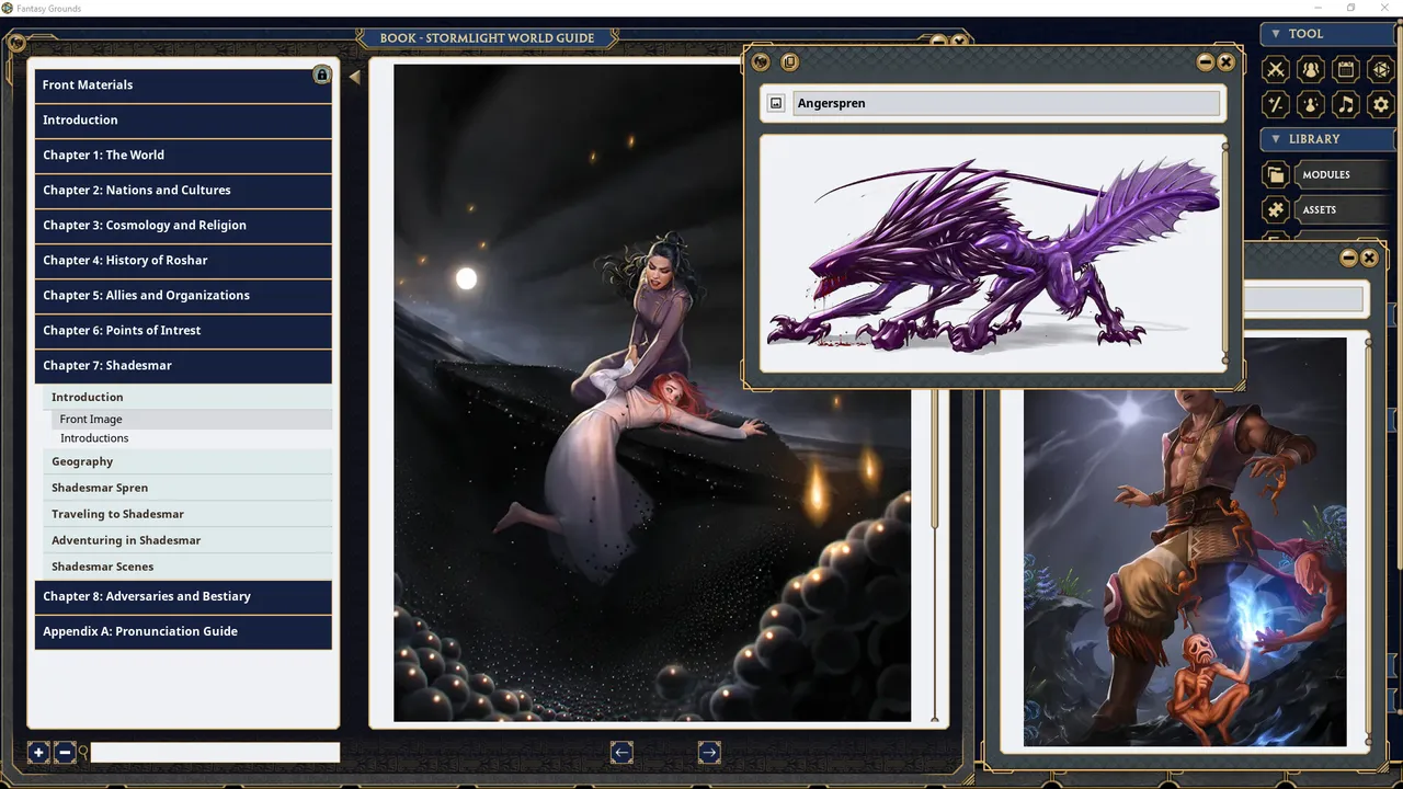Fantasy Grounds - Stormlight World Guide Screenshot 3