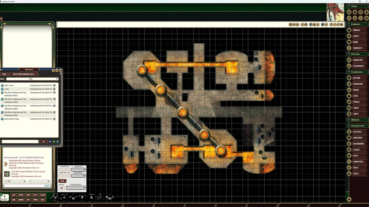 Fantasy Grounds - Pathfinder RPG - Flip-Mat: Underground City Multi-Pack Screenshot 4