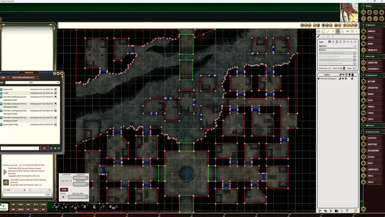 Fantasy Grounds - Pathfinder RPG - Flip-Mat: Underground City Multi-Pack Screenshot 2