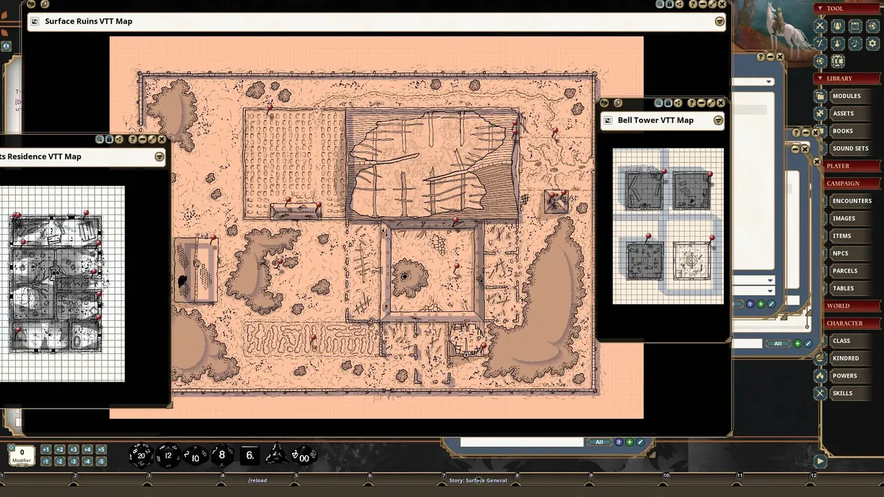 Fantasy Grounds - Dolmenwood - The Ruined Abbey of St. Clewyd Screenshot 4