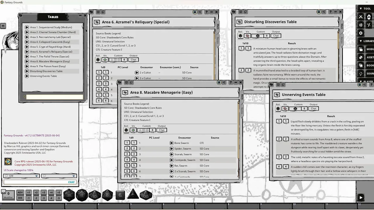Fantasy Grounds - Mourngloom Keep for Shadowdark RPG Screenshot 2