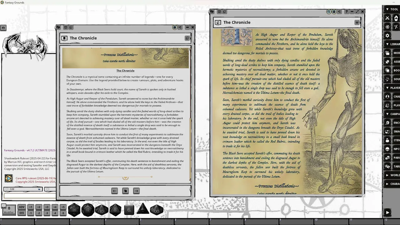 Fantasy Grounds - Mourngloom Keep for Shadowdark RPG Screenshot 4