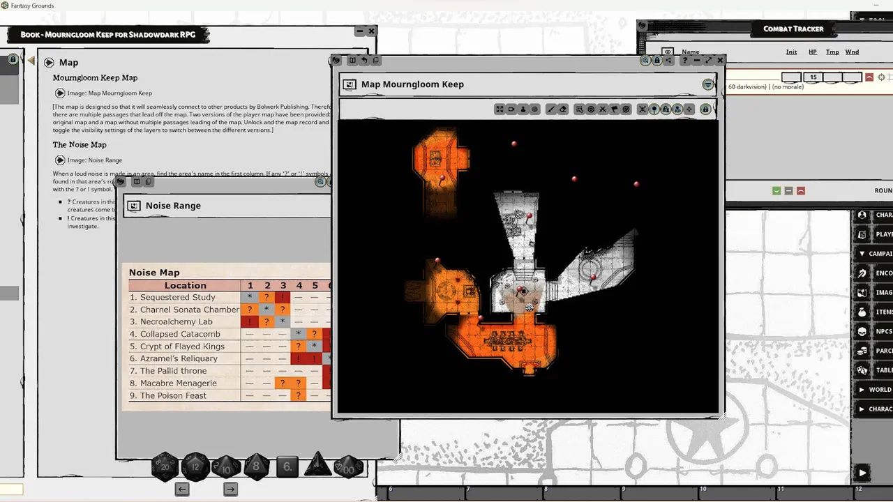 Fantasy Grounds - Mourngloom Keep for Shadowdark RPG Screenshot 5
