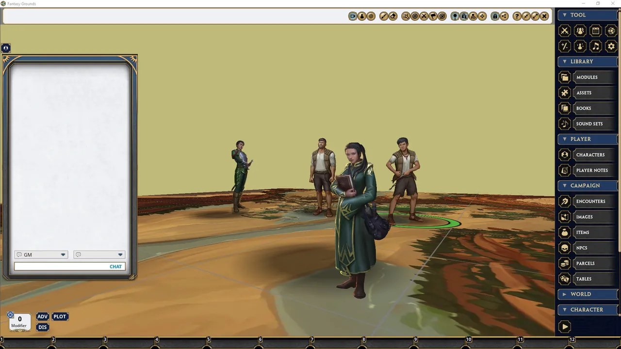 Fantasy Grounds - Bridge Nine Adventure Screenshot 1