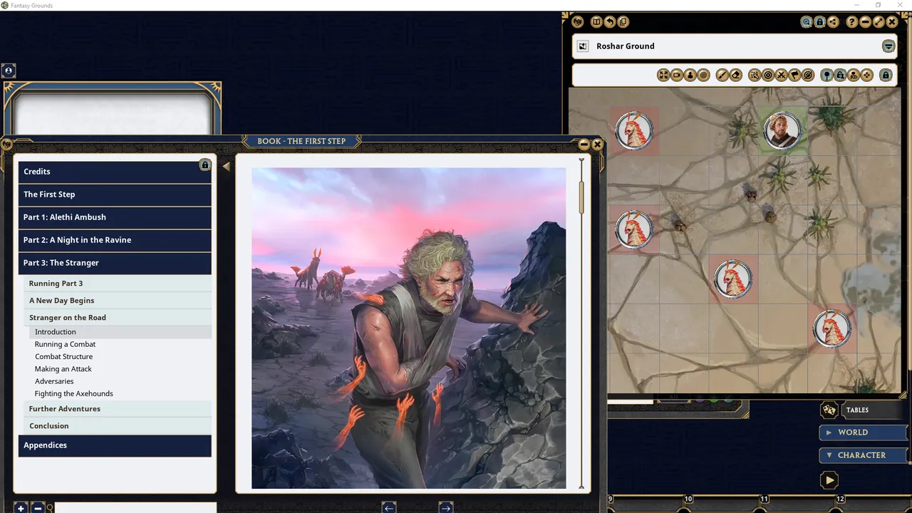 Fantasy Grounds - The First Step Screenshot 3