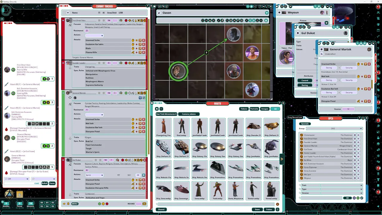Fantasy Grounds - Star Trek Adventures: Gamma Quadrant Sourcebook Screenshot 2
