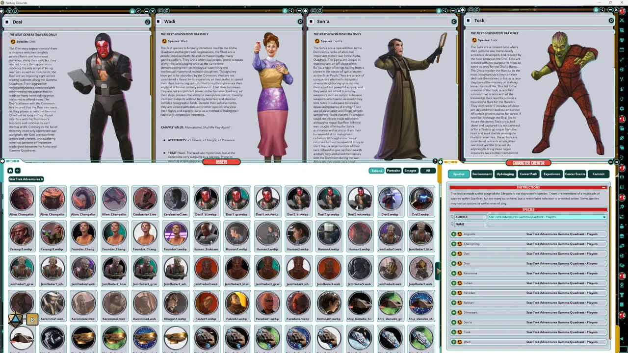 Fantasy Grounds - Star Trek Adventures: Gamma Quadrant Sourcebook Screenshot 4