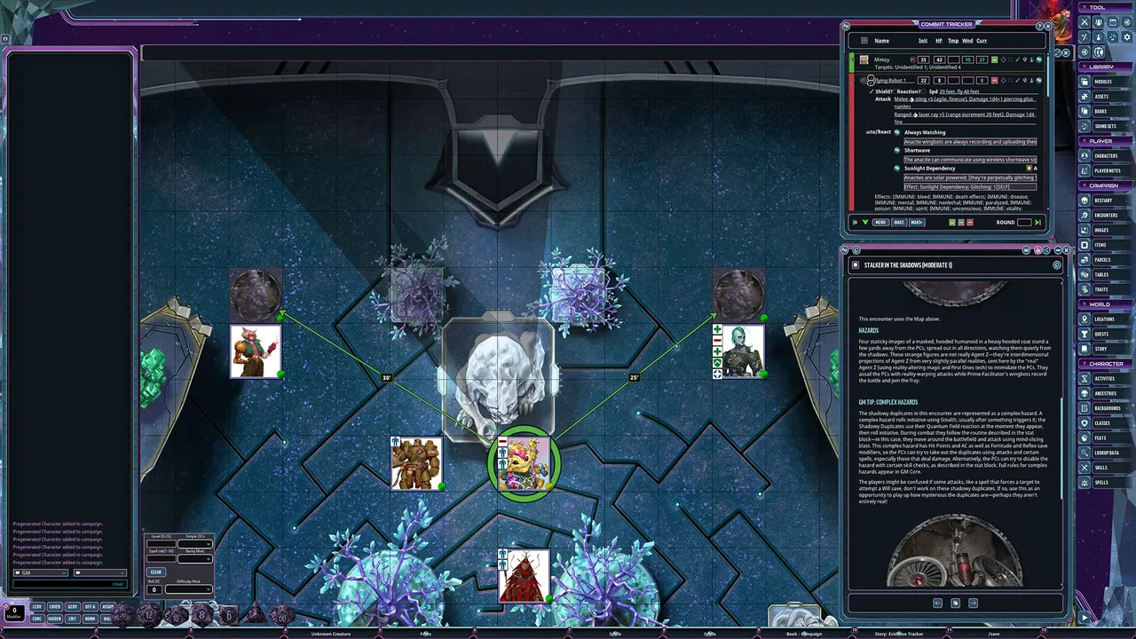 Fantasy Grounds - Starfinder 2 RPG - Murder in Metal City Screenshot 2