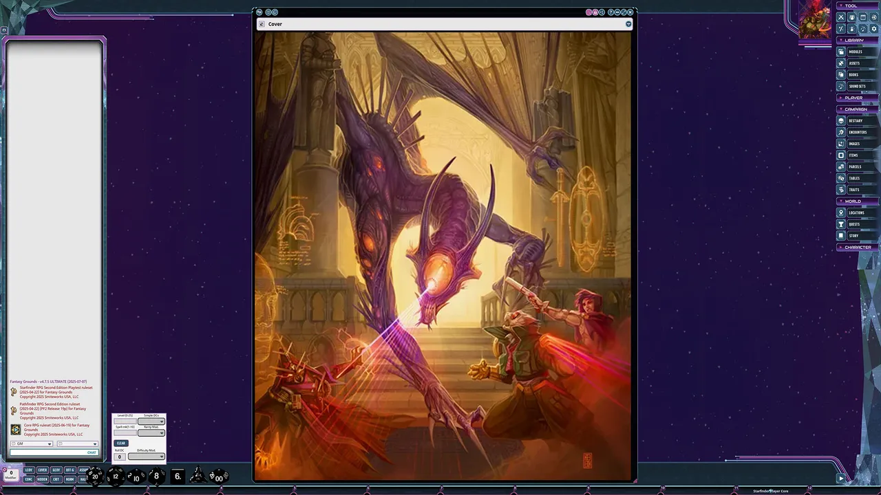 Fantasy Grounds - Starfinder 2 RPG - Player Core Screenshot 0