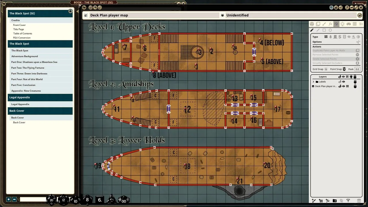 Fantasy Grounds - The Black Spot Screenshot 4