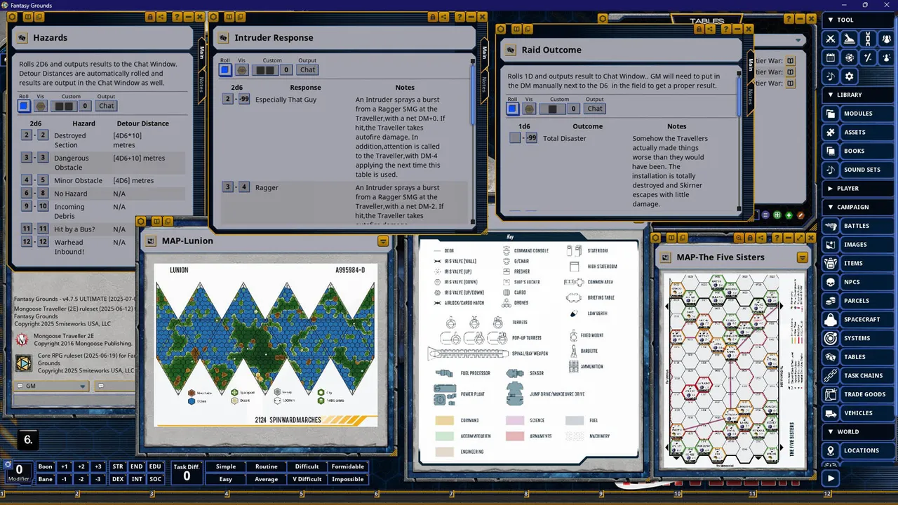Fantasy Grounds - Traveller - The Fifth Frontier War: Opening Moves Screenshot 4