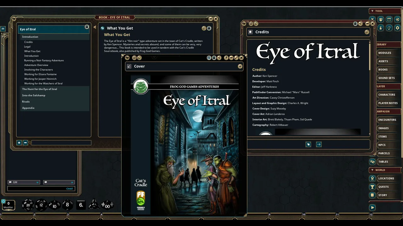 Fantasy Grounds - Eye of Itral Screenshot 1